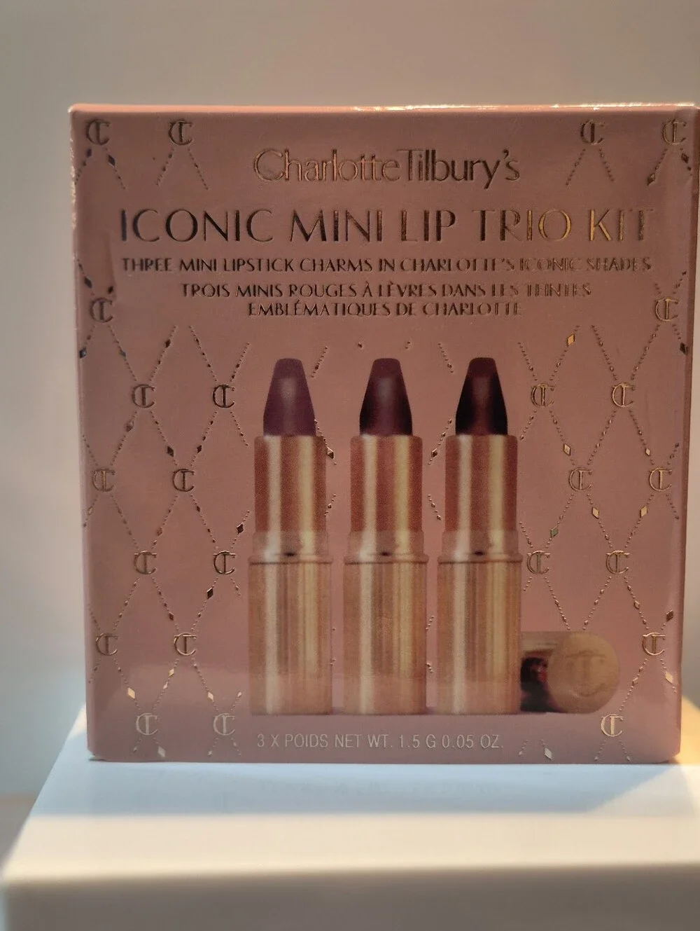 Charlotte Tilbury Matte Revolution Iconic Mini Lip Trio Kit, NIB